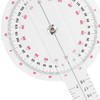 ieron 3 Pieces Goniometer, 6/8/12 Inch Protractor Tool for Physical