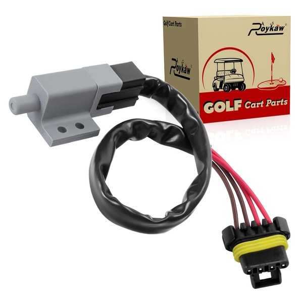 Roykaw Golf Cart Brake and Accelerator Pedal Switch with Jumper