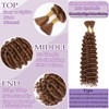 Human Braiding Hair Mix Synthetic Boho Hair for Braiding, 18
