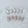 Cat Eye Press on Nails Handmade Short Oval/Square/Round False Nails