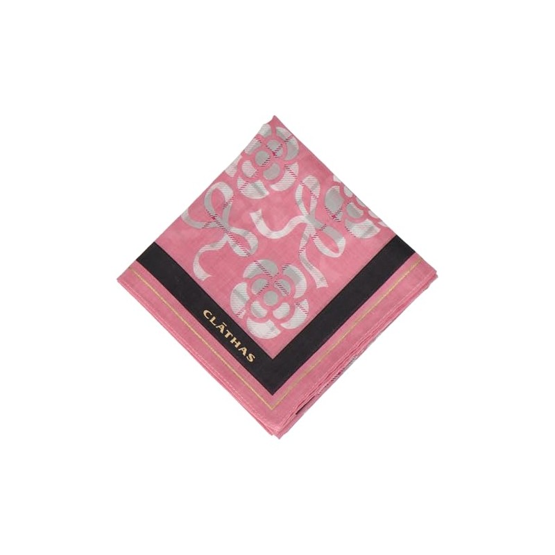 Craisus 10006006 Women's Printed Handkerchief, Women's, Pink (A)