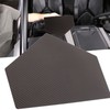 Passenger Seat Storage Box Mat Trim Carbon Fiber Replacement for