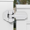 Barrette Outdoor Living Heavy-Duty Contemporary Hinge, White
