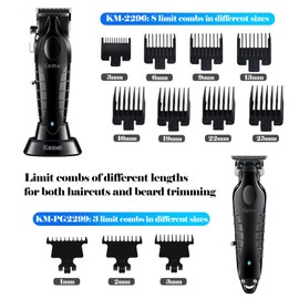 KEMEI Hair Clipper, Hair Trimmer, Beard Shaver Set for Men, Barber Kit