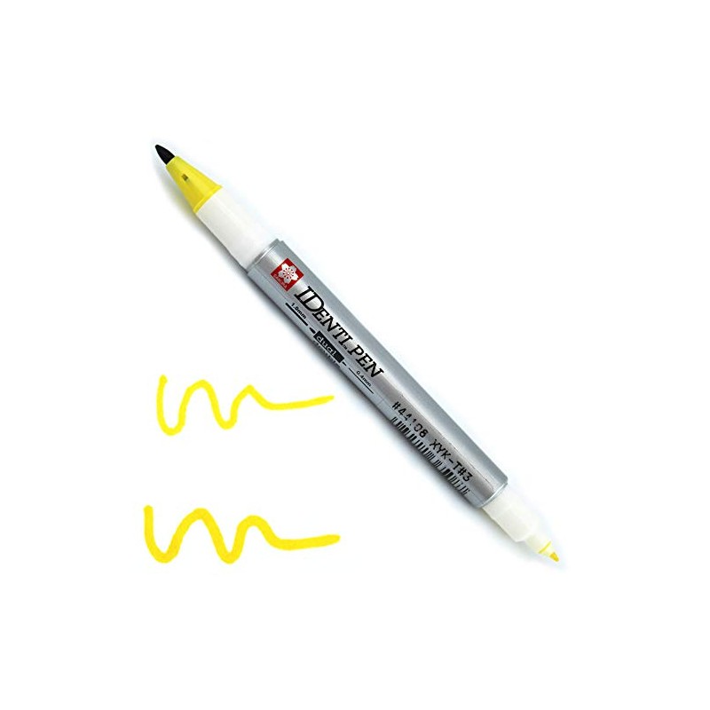 Sakura IDenti-Pen Dual Point Bulk Yellow
