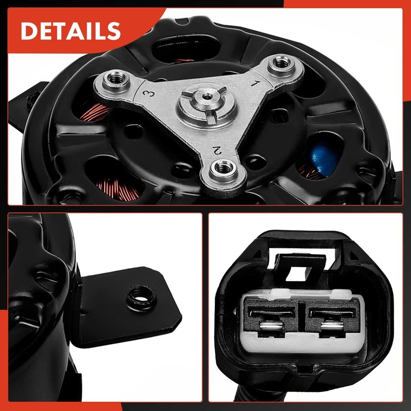 A-Premium Radiator Fan Motor Compatible with Kia Sorento 2011-2013 &
