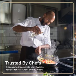 Truffletopia | White Truffle Extra Virgin Olive Oil I Cold Pressed I For Pasta, Pizza, or Salad I Vegan, Non-GMO, No MSG, Gluten Free, Keto I Bulk, Restaurant-Size Can I 33.81 oz each (1L)