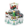 Christmas Village Ornament North Pole Village Ornament Xmas Snow House