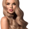 hair2heart Extensions Echthaar Bondings Gewellt - 50 Strähnen 0.5g 40cm