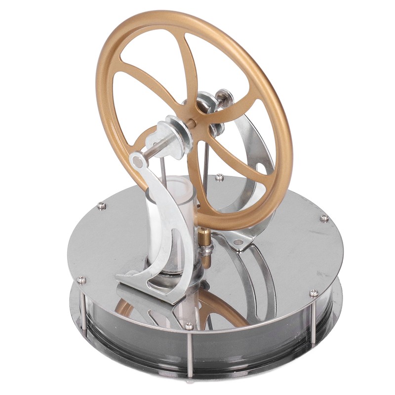 Low Temperature Stirling Engine Model DIY Interesting Stainless Steel Zinc