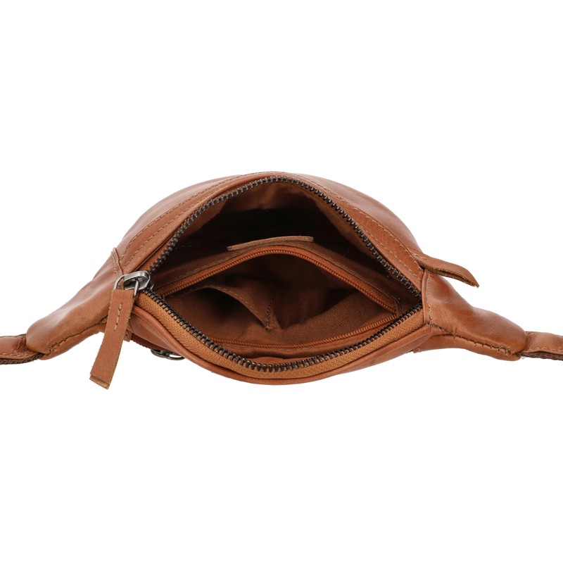 Gusti Mini Spencer Children's Bum Bag Leather Shoulder Bag Brown