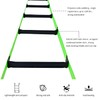 LZ.MZXU Fire Escape Ladders, 49.2FT Emergency Rope Ladder with 2