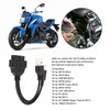 3pin 4pin Motorcycles OBD OBD2 Adapter Cable Easy Fault Detection