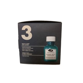 Origins Super Spot Remover Acne Treatment Gel 0.3 Oz. / 10mL in 3 Piece Set NIB