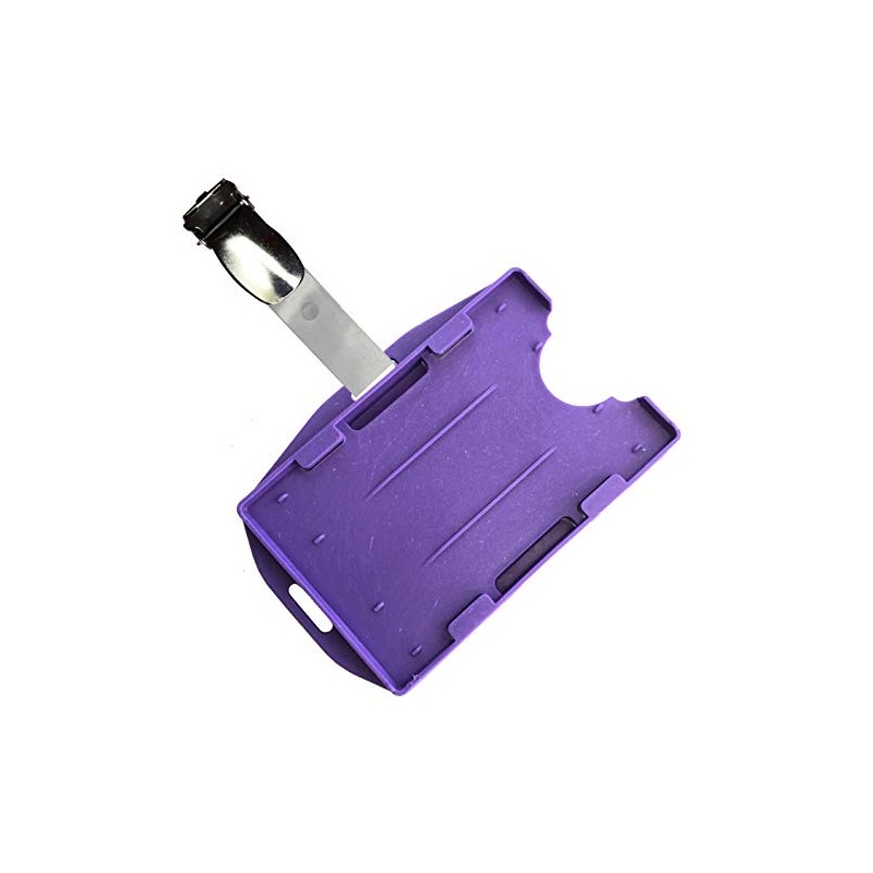 PCL Media ltd Purple Dual Double Sided ID Card Holders