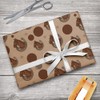 GRAPHICS & MORE Brown Horse in Horseshoe Premium Kraft Gift