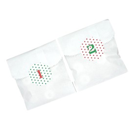 Handmade Advent calendar, Christmas countdown sticker set