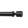 Ivilon Curtain Rods for Windows - Spaced End Cap, 1