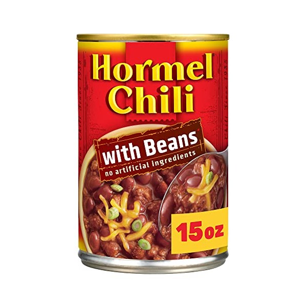 Hormel Chili with Beans 15 oz (Pack of 12)