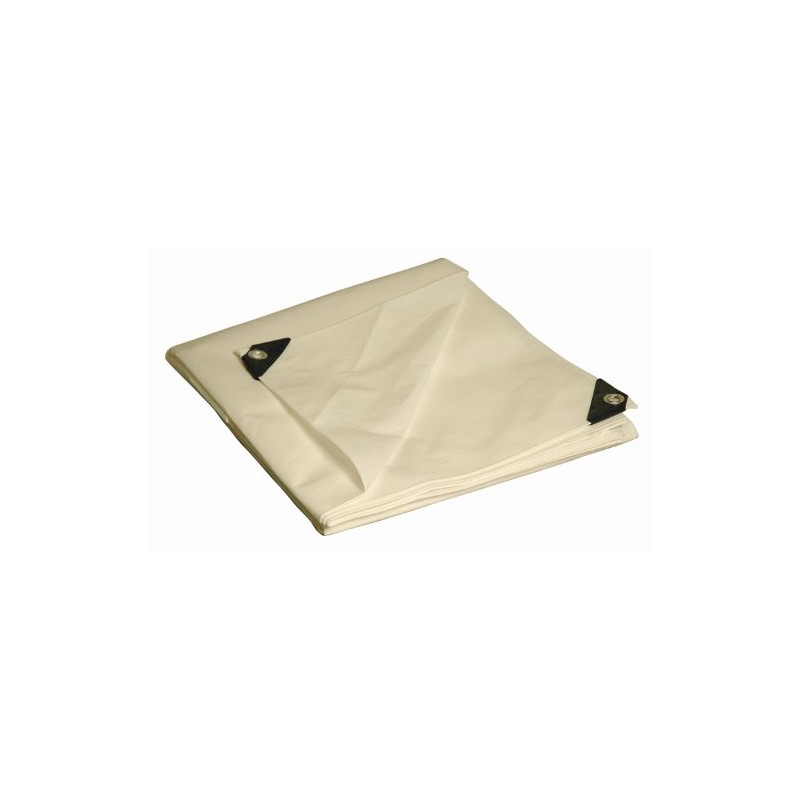 Dry Top Multi-Purpose Heavy Duty Poly Tarp, 20x30 Feet, White