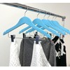 Kids Hangers with Metal Clips Pant Bar 4T-10 (Air Blue)