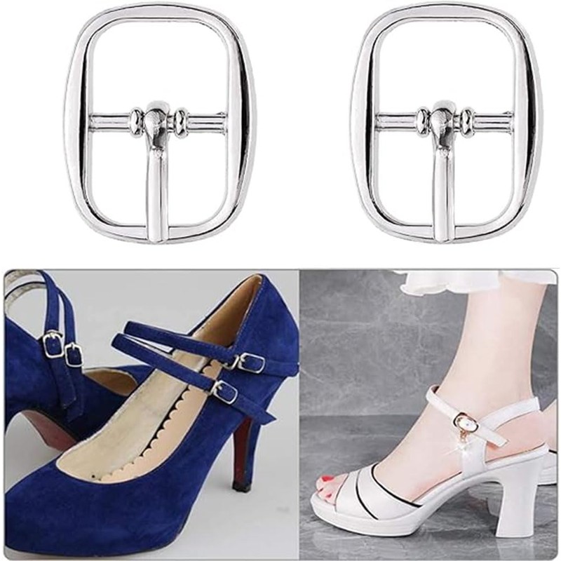 Ruikcoll Belt Buckle Metal Roller Buckles for Strap Band Purse