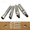 HappyHome 4-Piece Set of 4 Leather Craft Hole Punching Punches