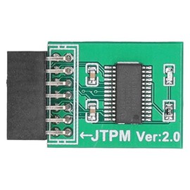 14 Pin for MSI TPM 2.0 Module LPC Interface Strong Encryption TPM Module Board for Win11 Green