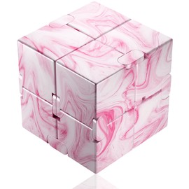 Funxim Infinity Cube Fidget Toy Cube suitable for Adults & Kids, Fidget Finger Toy Stress and Anxiety relief, Killing Time Fidget Toys Infinite Cube suitable for Office Staff