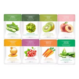 DARLING SHOP Rodillo De Jade + 5 Mascarillas Faciales Coreanas