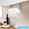 simpletome ONE Hand Tear Paper Towel Holder Under Cabinet Adhesive