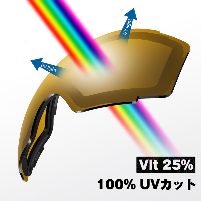 OutdoorMaster Replacement Lenses, For Ski Goggles, Double Layer Magnetic Lens,