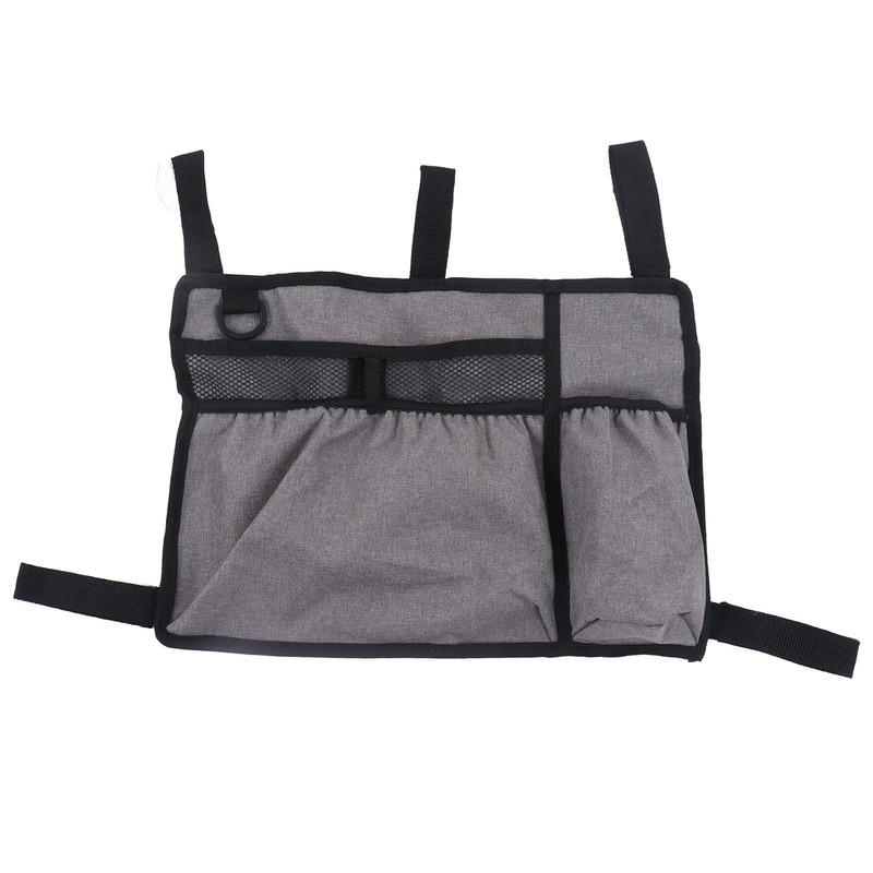 Multi Pocket Oxford Cloth Walker Storage Bag Wheelchair Side Hanging