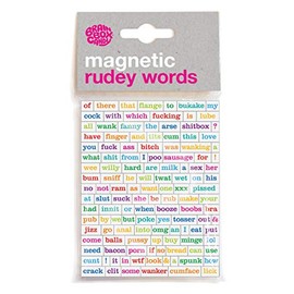 Magnetic Rude Peel Off Words