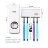 TOWOMO Olet Automatic Toothpaste Dispenser, Toothpaste Squeezing and Tooth Brush