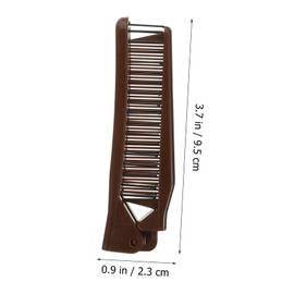 Healvian 5pcs Anti-static Hair Styling Comb Salon-quality Hairbrush for Smoothing Detangling Barber Use for Men and Women Hair Care