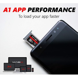 Magix MicroSD Speicherkarte PRO Series Klasse10 V30 + SD Adapter bis zu 100 MB/s (32GB)