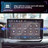 SXCY 2PCS for 2025 VW Golf R/GTI Tempered Glass Screen