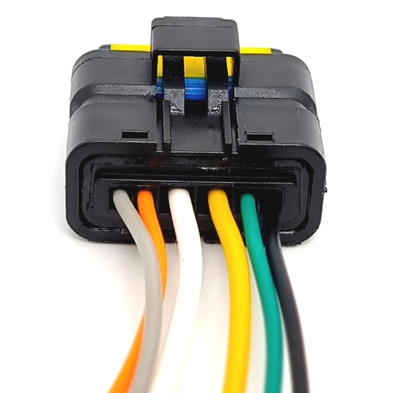 Rear Tail Light Wired Plug Connector Pig-Tail Harness Cable For