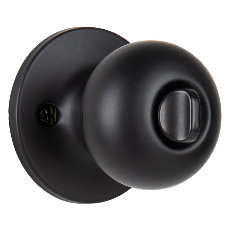 BRINKS - Transitional Single Cylinder Deadbolt, Matte Black - Built