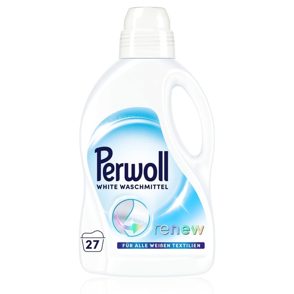 Perwoll White Detergent (1 x 27 Wash Loads) Mild Detergent