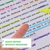 coruscant Highlighter - 36 pack color highlighter, color transparent visible