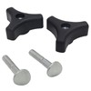 ELIFEPARTS Lawn Mower Handle Knobs Nut & Bolt Set –