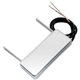 Artec MHFA93 Alnico 5 Neck Mounting Style Mini Humbucker Neck Pickup 7.2K for Johnny Smith Style Jazz Guitar, Chrome