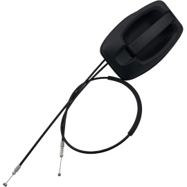 APPERFiT Promaster Sliding Door Handle Replacement Rh Black 2014-2018 Oem Fit 5Rk14jxwab