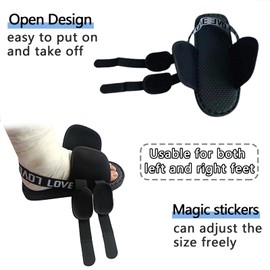 Siomlana Post Op Shoe for Broken Foot,Adjustable Plaster Shoes,Fracture Shoes,Direct Post Op Recovery Shoe for Stable Ankle Joints,Medical Open-toe Plaster Shoes for Men or Women S