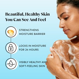 Olay Body Wash for Women, Ultra Moisture, For Extra Dry Skin, 24hr Moisturizing, Hydrating & Refreshing, B3 Vitamin Complex, Free of Parabens & Phthalates, Scented, 33 fl oz