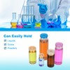PATIKIL 12pcs 2ml Amber Borosilicate Glass Sample Vials with Aluminum