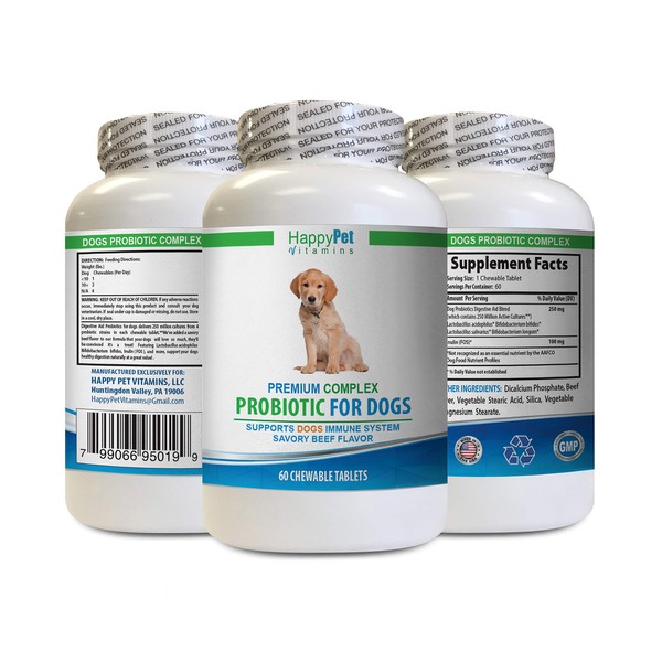 HAPPY PET VITAMINS LLC HAPPY PET VITAMINS LLC Dog probiotic