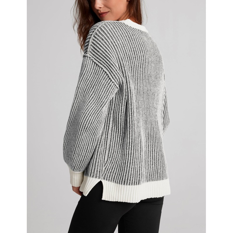Tomosc Beyond Chenille Sweater for Women 2025 Winter Crew Neck